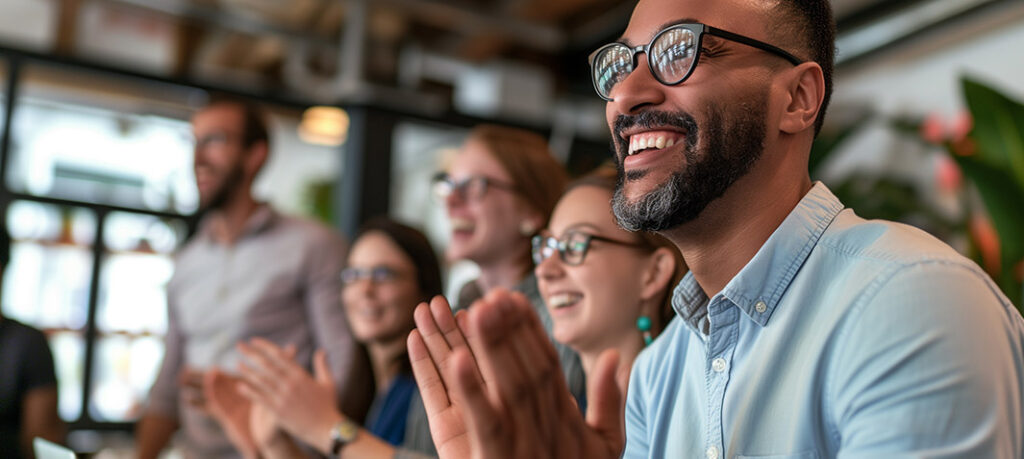 Public praise of a team member