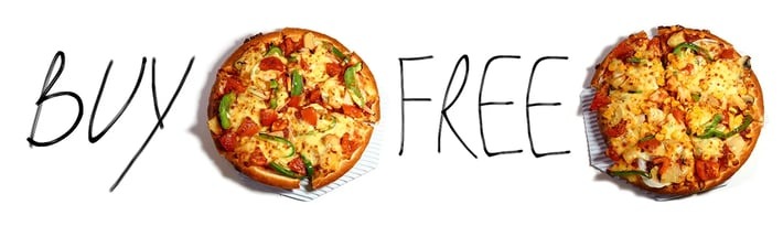 buy one get one free