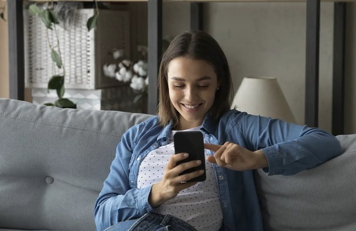 Engaged customer on rewards programme