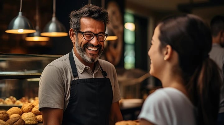 Loyalty marketing in action in store