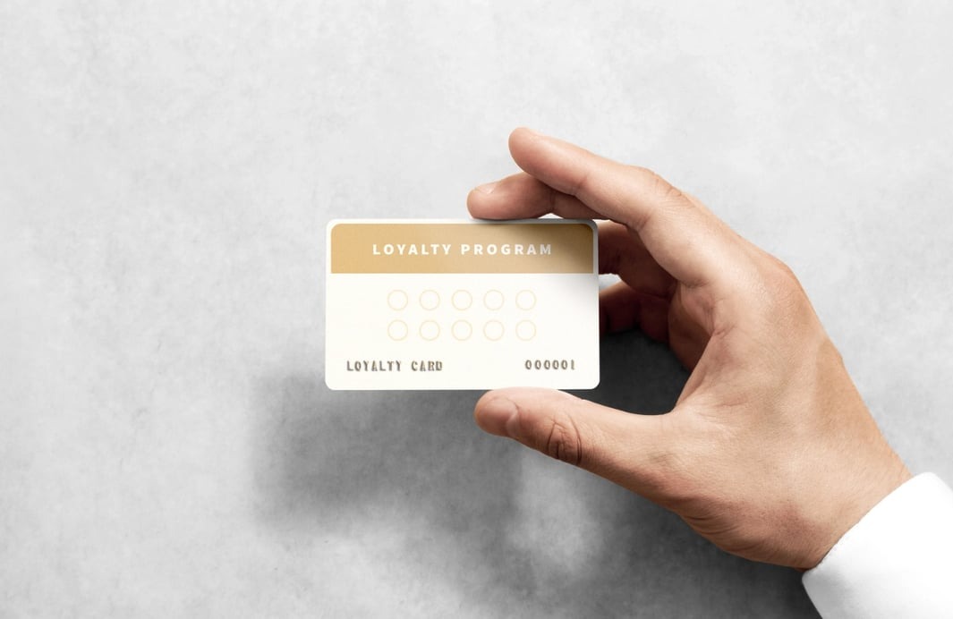 Customer loyalty programme card