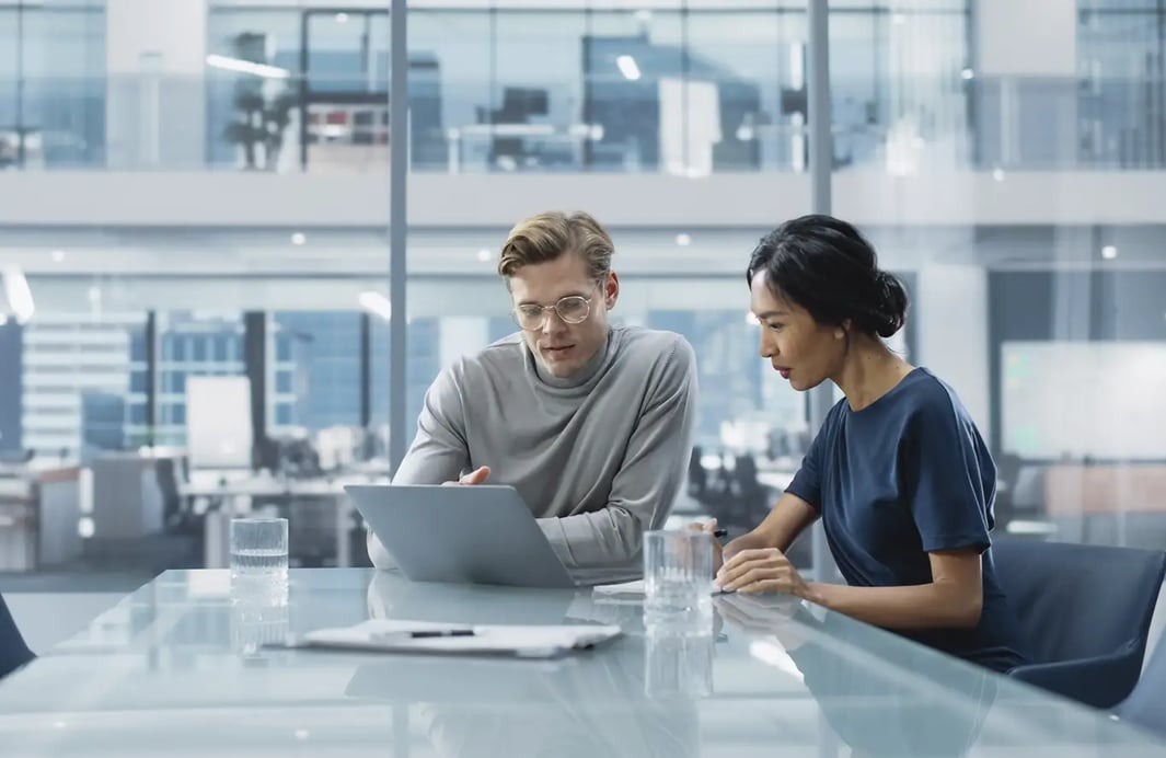 Meeting to discuss sales performance