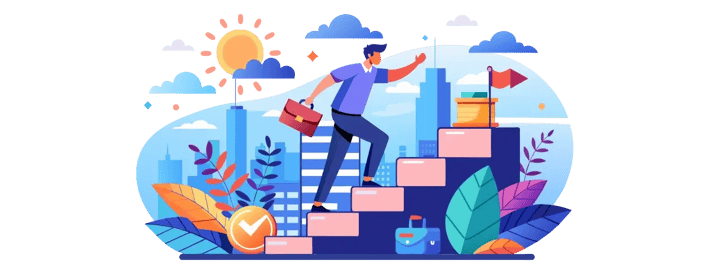 Sales rep career progression