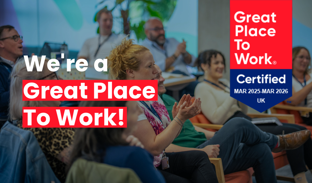 We are a Certified Great Place to Work!