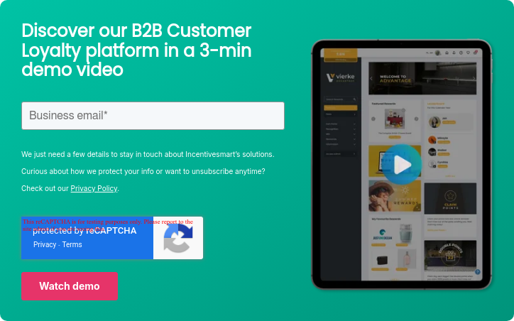 Discover our B2B Customer Loyalty platform in a 3-min demo video
