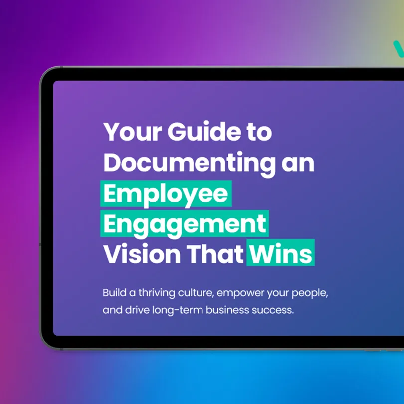 Create an employee engagement plan and vision