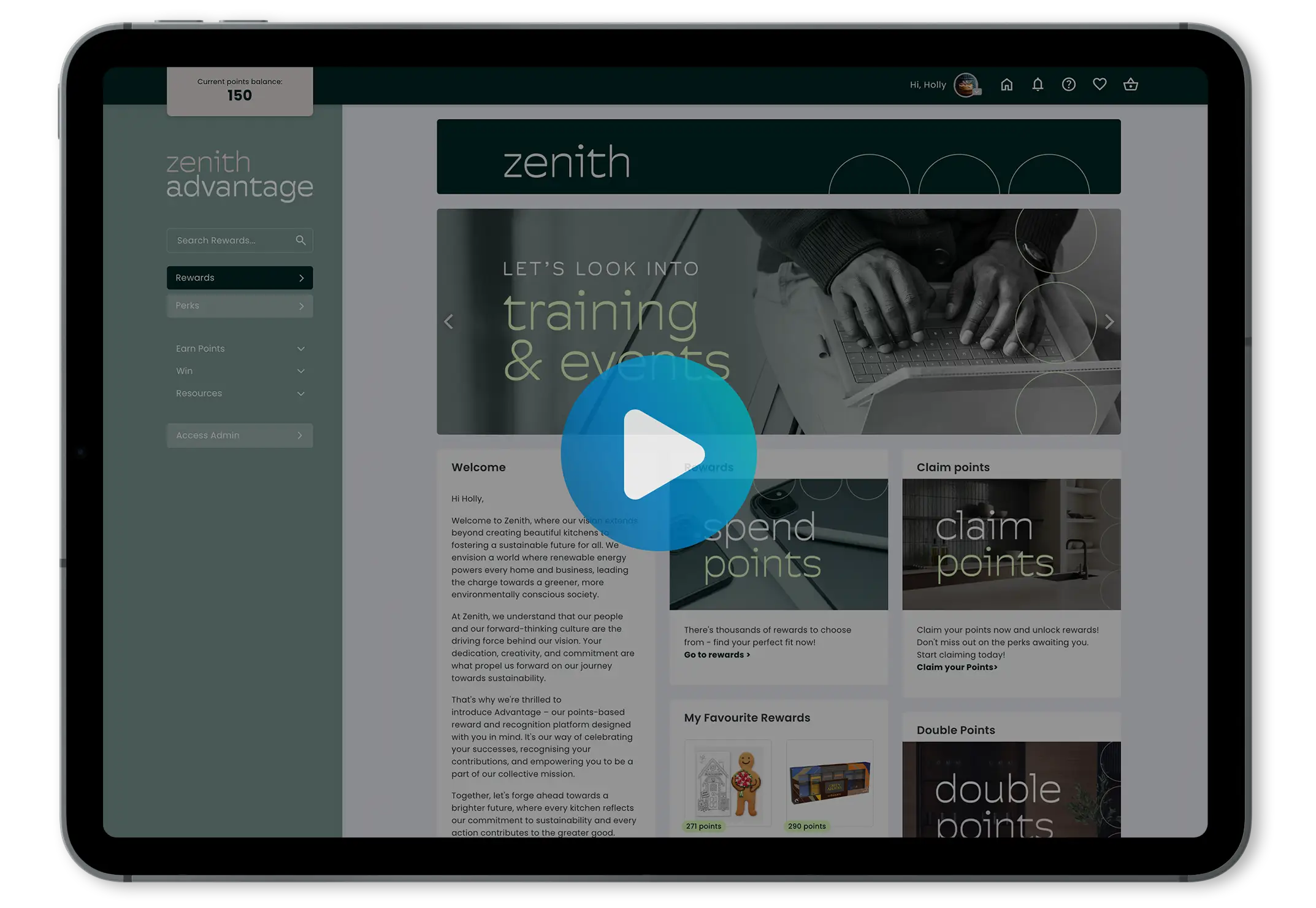 Incentive platform leaderboard